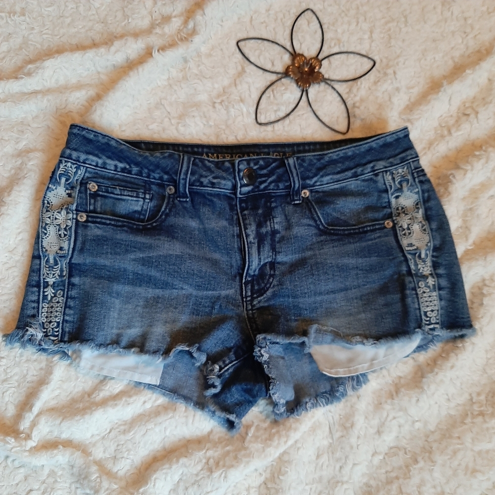 American Eagle jean shorts